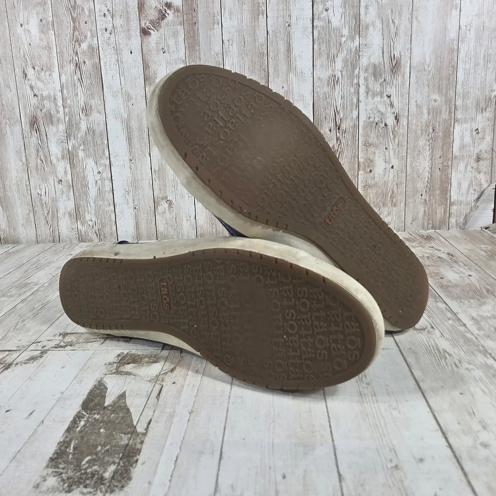 Taos Star Blue Canvas Low Top Sneakers Womens 9 Comfort Walking Shoes STA-12844‎